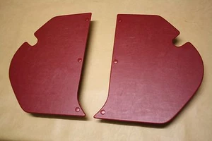 For Holden HD-HR kick panels L & R. Red vinyl. NEW. Includes trim clips. - Imagen 1 de 1