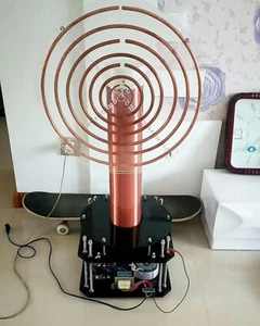 Large Tesla Coil Multi-Frequency Oscillator MWO Multi-Wave Oscillator - Picture 1 of 4