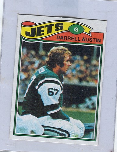 1977 Topps Mexican # 357 DARRELL AUSTIN Jets South Carolina stf | eBay