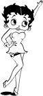 Betty Boop Decal Various Colours 20cm - BETTY-30 Only C$3.72 on eBay