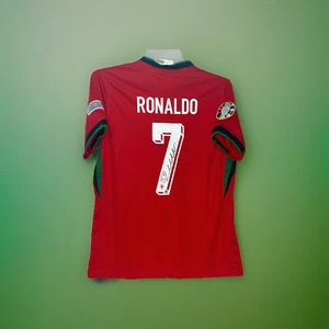 Cristiano Ronaldo Signed Portugal 2024 EURO Jersey with Patches. COA - Picture 1 of 3