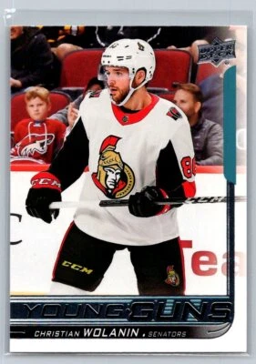 2018  Upper Deck #460 Christian Wolanin Young Guns - Image 1 of 2