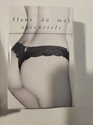 OFERTA - Tanga sin costuras de encaje Fleur’t Intimates Charlotte talla S/M Foto 1 de 4