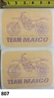 2! Team Maico Bike Vintage sticker MC AW 125 250 400 450 490 VMX AHRMA Works  