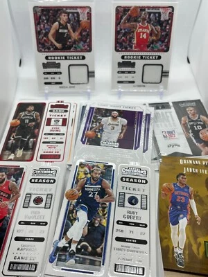 2022-23 Panini Contenders Basketball - ROOKIES / PARALLELS / INSERTS - YOU PICK - Image 1 of 2