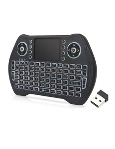 2.4GHz Backlit Mini Keyboard Touchpad Mouse, Mini Wireless Keyboard Touchpad - Picture 1 of 3