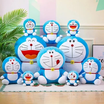 Juguete de peluche Doraemon - Lindo muñeco de anime de peluche suave regalo de cumpleaños para niños y niñas Foto 1 de 4