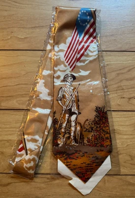 Gran corbata vintage Vesuvio Italia en embalaje original  Foto 1 de 3