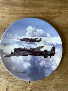 Return To Base Coalport Reach For The Sky Collectors Plate RAF Battle Of Britai - Picture 1 of 7