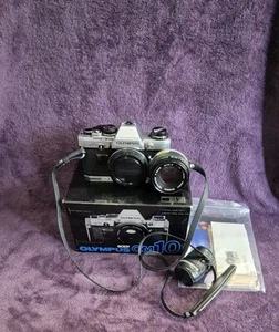 Olympus OM-10 35mm Film Camera F.Zuiko 50mm f1.8 Lens From JAPAN - Picture 1 of 12