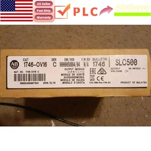 New Factory Sealed AB 1746-OV16 SLC 500 Output Module 1746OV16 US Free Tax - Picture 1 of 5