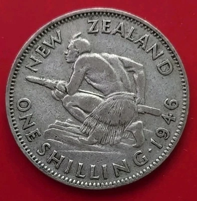 Chelín de Nueva Zelanda 1946   Foto 1 de 2