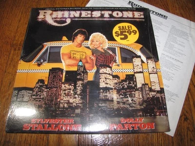 RHINESTONE ORIGINAL SOUNDTRACK FROM THE MOTION PICTURE - DOLLY PARTON RCA LP - Image 1 of 3