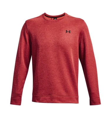 Suéter Under Armour Para Hombre UA Storm Polar Crew Pullover Estadio Rojo/Negro, 2XL Foto 1 de 4