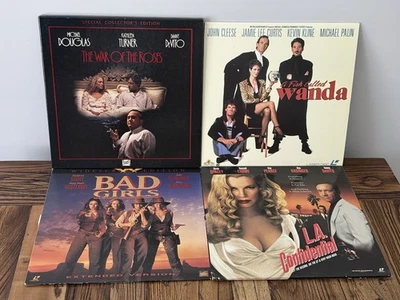 War of the Roses / A Fish Called Wanda / L.A. Confidential / Bad Girls – LD Lot Foto 1 de 4