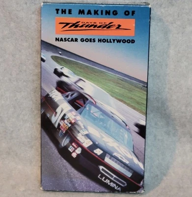 The Making Of Days Of Thunder VHS NASCAR Goes Hollywood! Behind The Scenes Rare! - Image 1 of 4