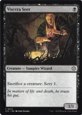Viscera Seer C Commander: The Lost Caverns of Ixalan 213 Near Mint - Image 1 of 2