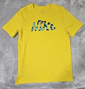 Camiseta para hombre Nike Dri-Fit talla mediana letras burbuja - Imagen 1 de 7