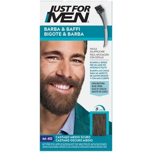 Just For Men Barba & Baffi Tinta Per Barba Uomo Tintura Senza Ammoniaca Elimina - Foto 1 di 12