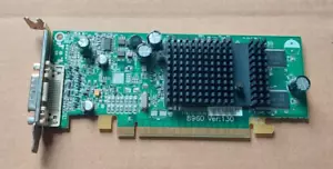 DELL ATI RADEON X300 128MB PCI-E DMS59 Port Graphics Card 0P4007 P4007 GPU SFF - Picture 1 of 3