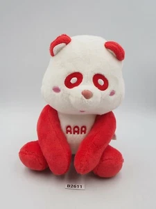 AAA Panda Bear B2611 Red Furyu Plush 7" Stuffed Toy Doll Japan - Picture 1 of 7