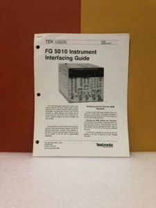 Tektronix 070-4613-00 DM 5010 Instrument Interfacing Guide - Picture 1 of 2