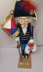 Steinbach Nutcracker King's Admiral 18" Limited Edition-Signed Germany - Picture 1 of 11