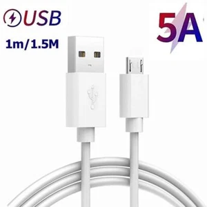 Micro USB to USB Fast Charging Data Cable for Android, Headphones and Tablets - Picture 1 of 2