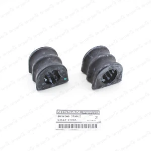 NEW GENUINE NISSAN 04-15 PATHFINDER TITAN FRONTIER FRONT SWAY BAR BUSHING KIT - Picture 1 of 7