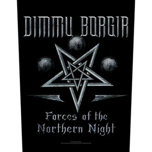 DIMMU BORGIR Back Patch: FORCES OF THE NORTHERN NIGHT: Official Licenced Merch - Bild 1 von 6