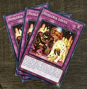 Yugioh! 3x Nemleria Louve DUNE-EN073 Common 1st Ed NM - Bild 1 von 1
