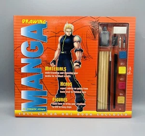 Disegno MANGA in semplici passi arte anime libro di Ben Krefta kit completo schizzo 2003 - Foto 1 di 9
