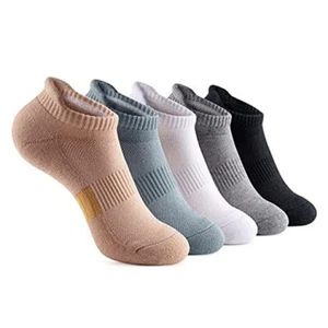 Ankle Socks Womens Running Athletic No Show Socks Cushioned 5 6-8 Quotidian - Picture 1 of 7