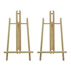  2 Pack Wooden Child Folding Bracket Canvas Painting Display Easel