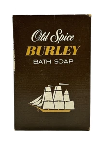 (14,28EUR/100G) VINTAGE OLD SPICE - BURLEY - 140G BATH SOAP SEIFE SAVON NEU OVP - Picture 1 of 1