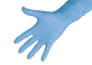 Keron Nitrilhandschuhe Premium 300mm, 50 Stück, Größe M Einmalhandschuh Melken - Bild 1 von 2