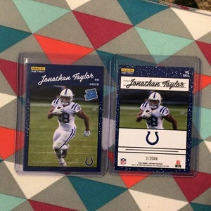 #16 Jonathan Taylor Colts RC 2020 Panini Instant Rated Rookie Retro football NFL - Picture 1 of 1