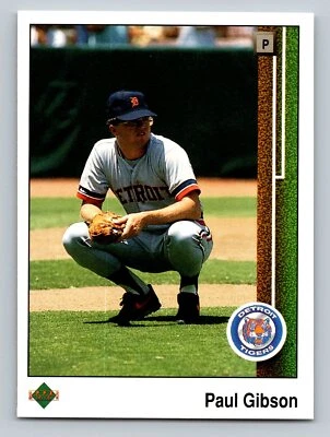 Paul Gibson RC Rookie 1989 Upper Deck #47 Detroit Tigers - Image 1 of 2