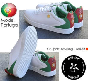 Hommes Femmes Heroes Baskets Sport Blanc Vert Portugal Tennis Gr.37 Jusqu'À 45 - Picture 1 of 9