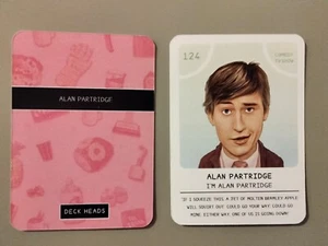 Alan Partridge comedy Deck Heads art card Hanson pack fresh Free Ship - Picture 1 of 2