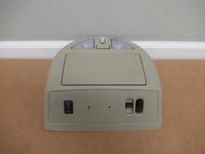 04-07 Nissan Armada Infiniti QX56 Overhead Map Dome Light Storage Roof Console - Picture 1 of 7