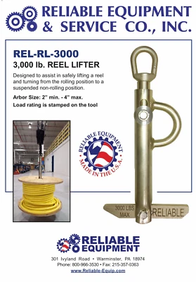 Reliable equipment RL-3000 real lifter….3000LB rating….reel thing…NIB! - Image 1 of 4