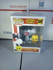Funko Pop Animation 309 Looney Tunes ~ SYLVESTER & TWEETY first release 2017 - Picture 1 of 6