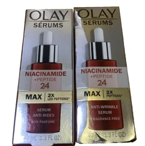 2 sieri Olay niacinamide + Peptide24Regenerist Max riduttore rughe lievi danni - Foto 1 di 5