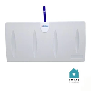 Foundations 100EH Horizontal Baby Changing Table w/ Backer Plate, Light Gray - Picture 1 of 5