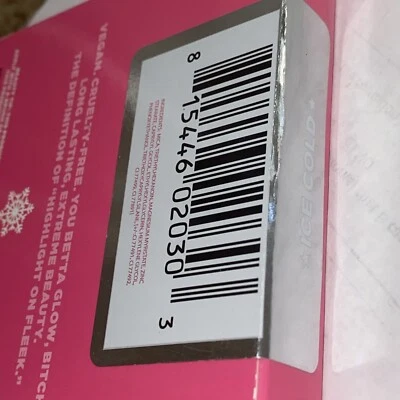 Jeffree Star Skin Frost Ice Cold New In Box Hot Pink Box Highlight Makeup Summer - Image 1 of 4