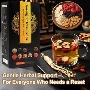 Ginseng Six Treasure Tee, Nierentee, Lebertee, roter Datteltee, Nierengesundheit - Bild 1 von 15