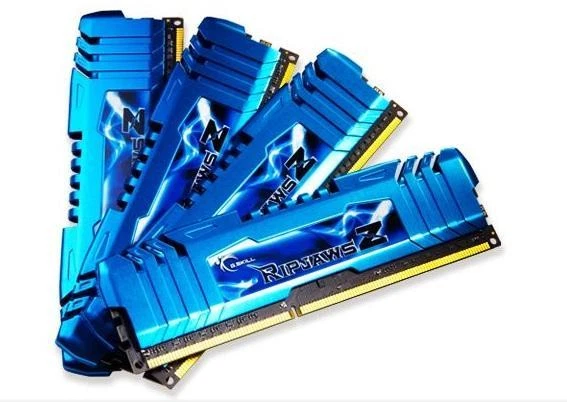 16GB G.Skill DDR3 2133MHz PC3-17000 RipjawsZ Series (10-12-12-31) Quad kit 4x4GB - Image 1 of 2