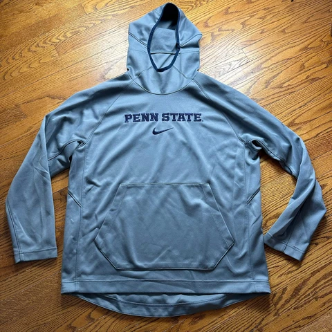 Nike Dri-Fit Hoodie Penn State University Center Check Men’s XL Football Cover