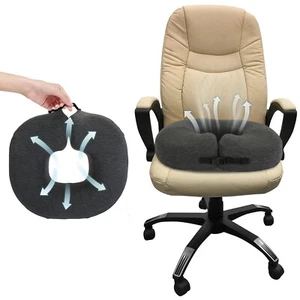 Donut Pillow Memory Foam Seat Cushion Hemorrhoid Tailbone Office Home Cushion - Picture 1 of 26